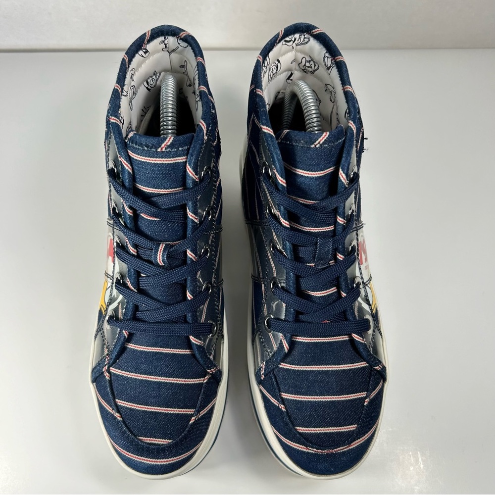 Disney Donald Duck Platform Lace Up Sneaker Shoes Call It Spring; Women’s Sz 7.5 - Picture 13 of 16